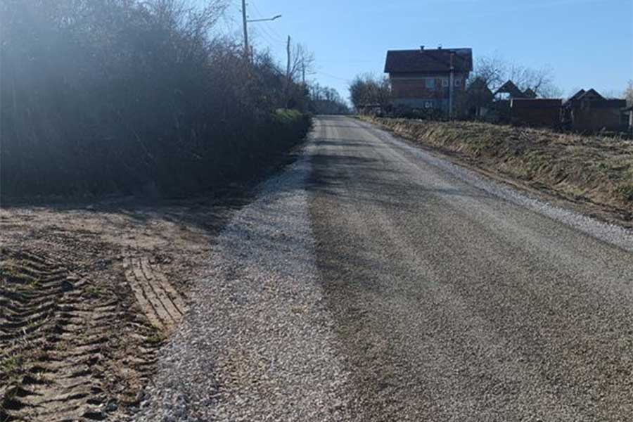 Izvedeni radovi na nerazvrstanoj cesti Mali Šaš
