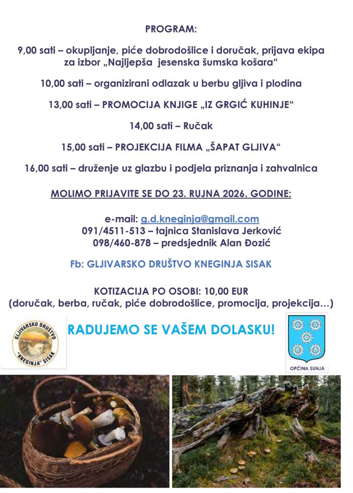 festival gljiva sunja 2