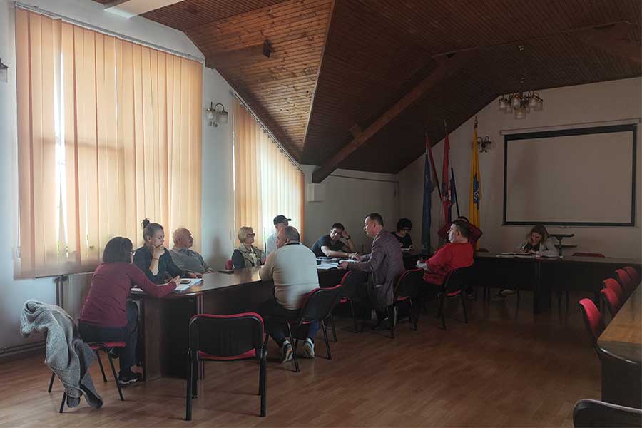 Sastanak s udrugama na temu natječaja „Jačanje kohezije i integracije lokalne zajednice“