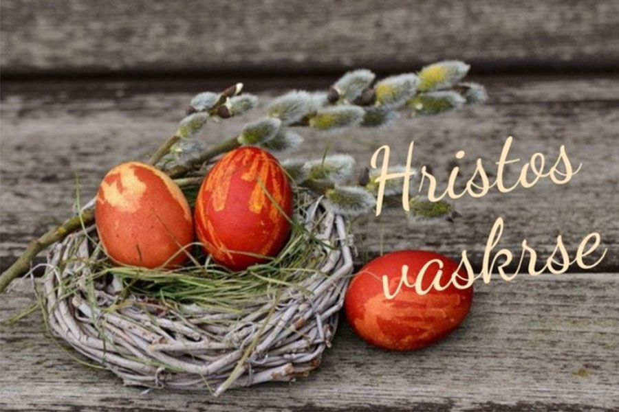 Uskrsne čestitke vjernicima pravoslavne vjeroispovijesti